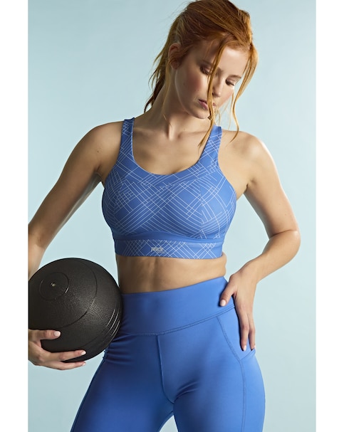 Panache Freedom Azure Non Wired Non Padded Sports Bra